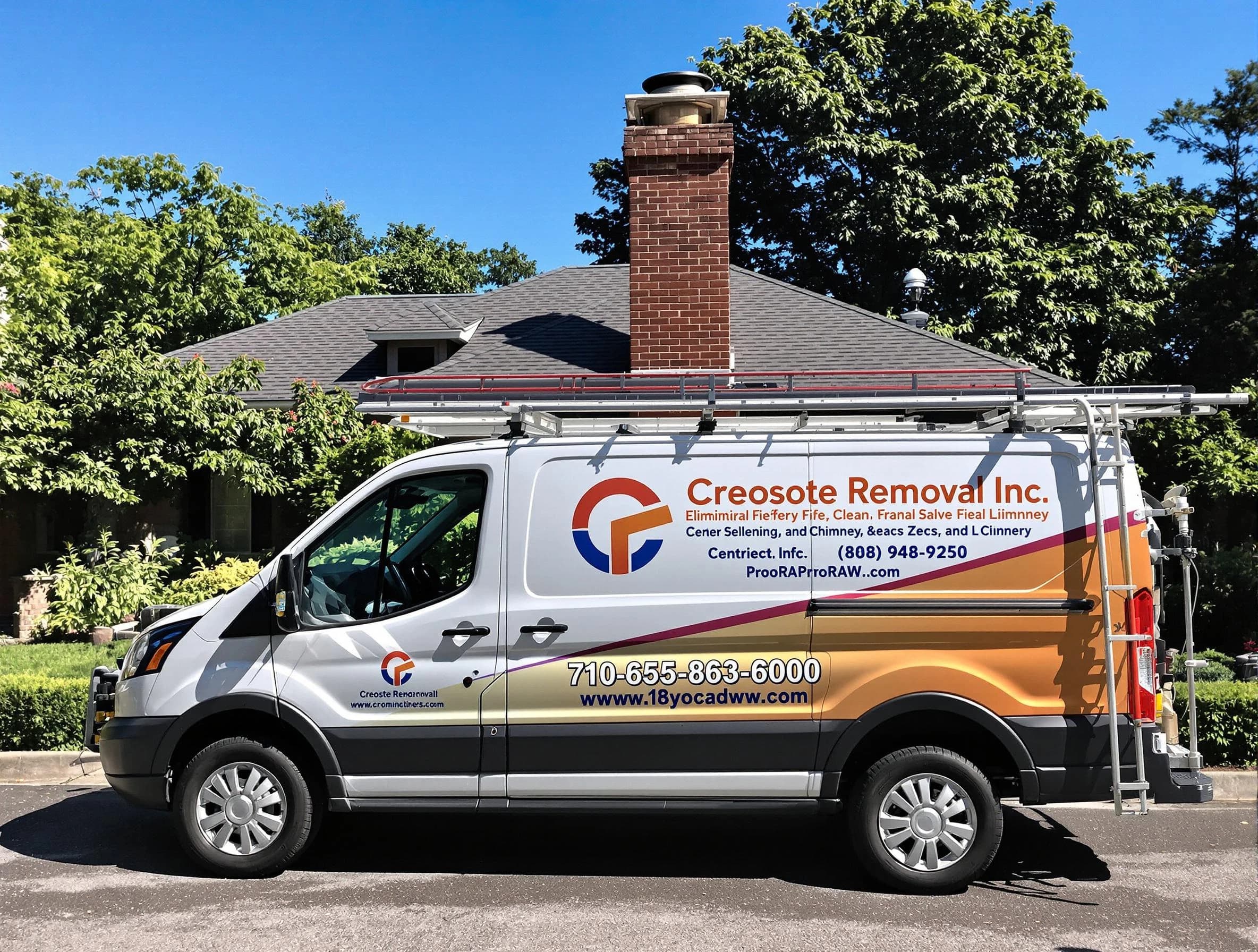 Lake Land'Or Chimney Sweep technician removing creosote safely in Lake Land'Or, VA