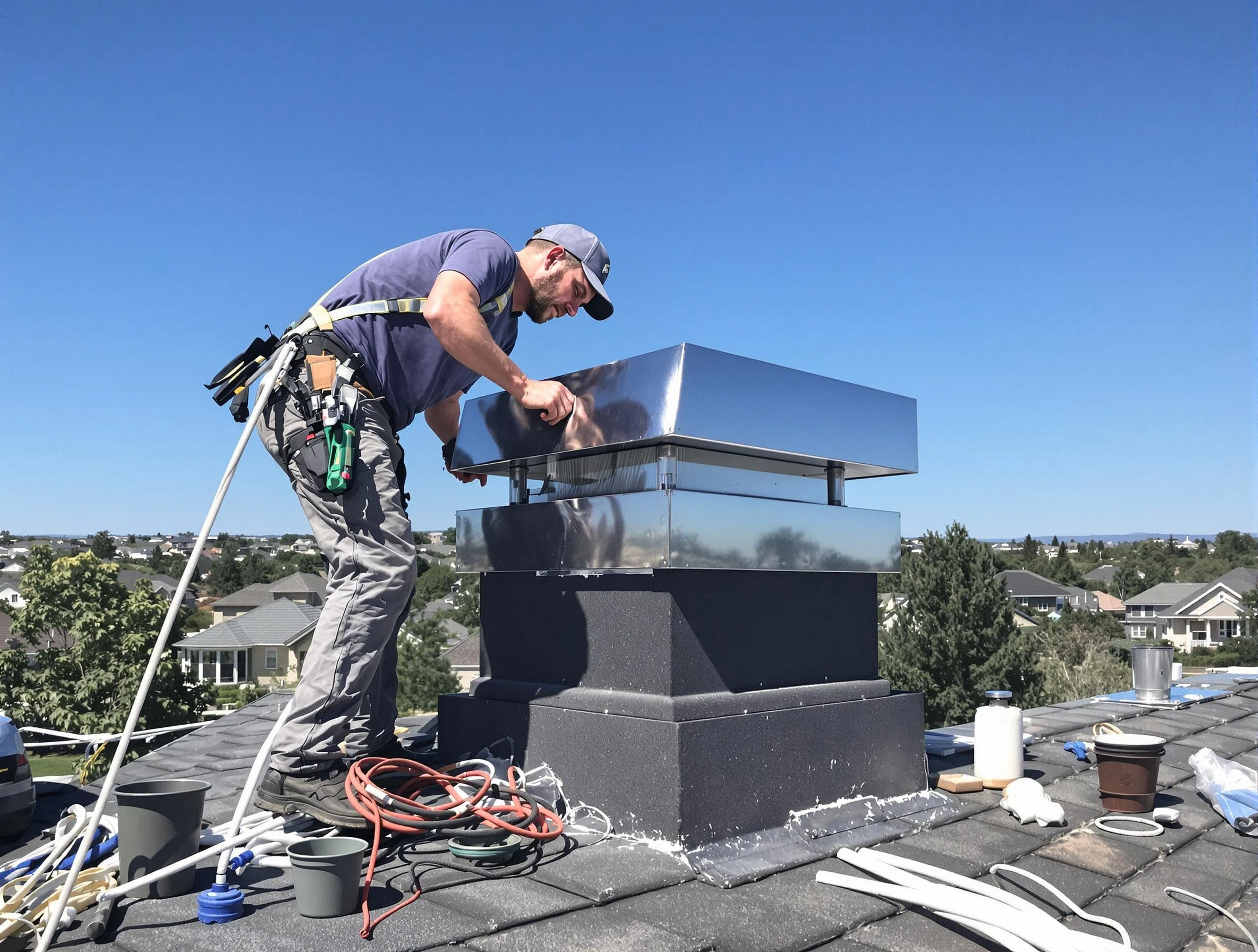Chimney Cap Services in Lake Land'Or