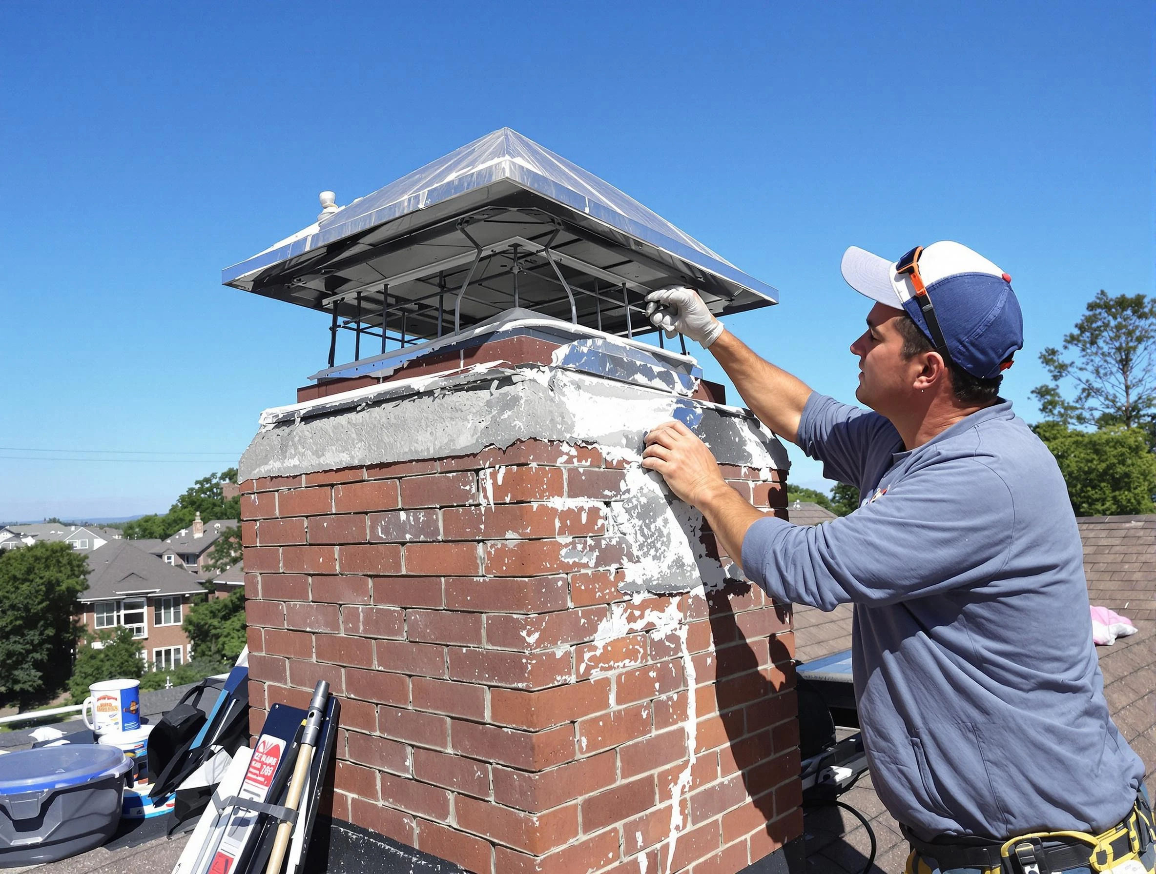 Chimney Crown Services in Lake Land'Or