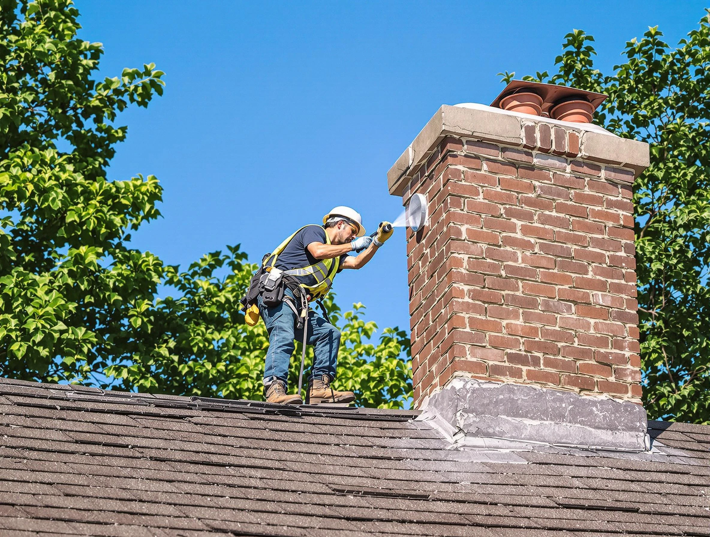 Lake Land'Or Chimney Sweep performing an inspection with advanced tools in Lake Land'Or, VA