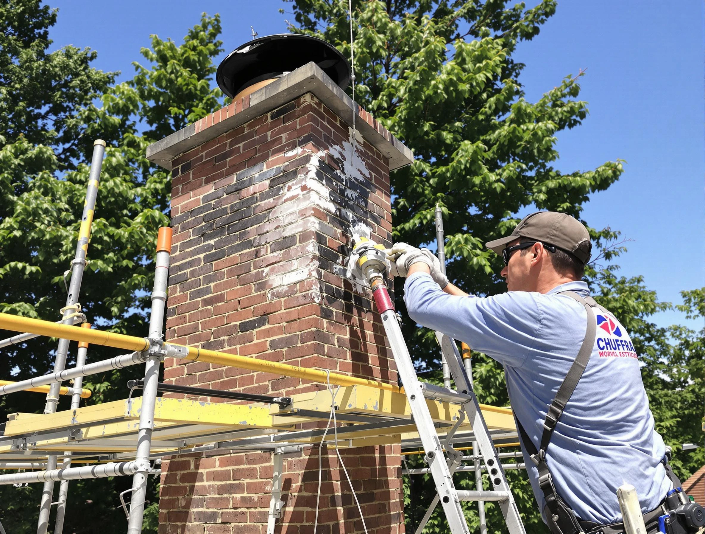 Structural chimney repair by Lake Land'Or Chimney Sweep in Lake Land'Or, VA
